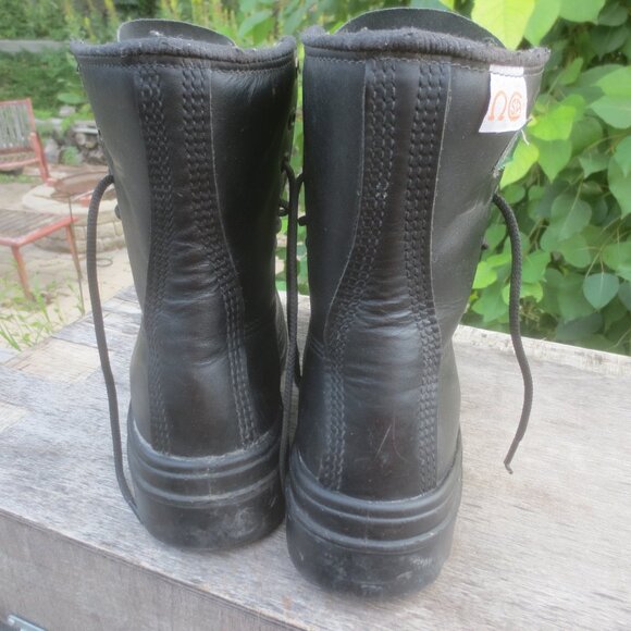STC CSA Black Steel Toed Safety Toe Leather Work Boots - Size 7 3E Men's. - Picture 6 of 16